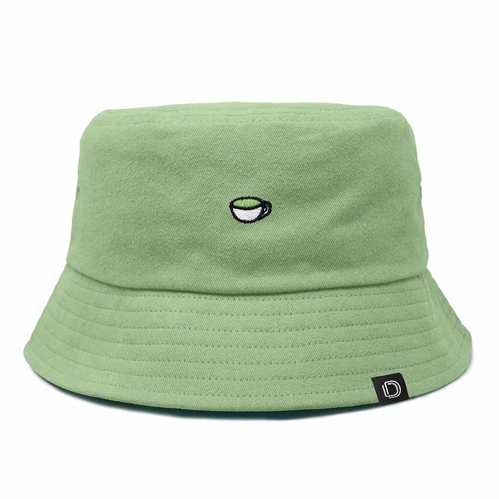Dalix Womens Lil Matcha Cotton Bucket Hat