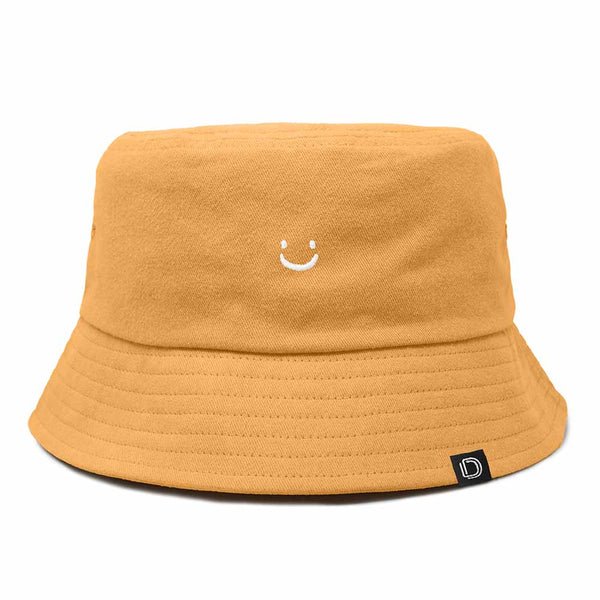 Dalix Lil Smile Cotton Bucket Hat Lightweight Outdoor Travel Beach