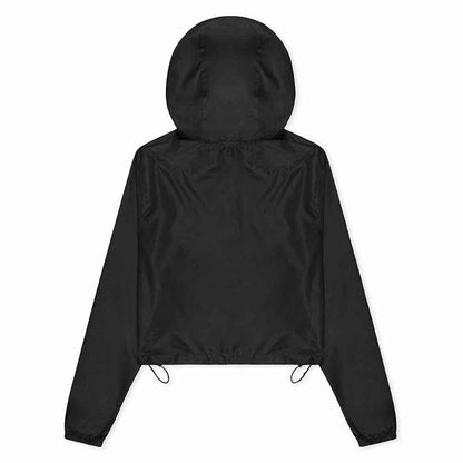 Dalix Womens Ghost Lightweight Pullover Windbreaker Casual Outdoor Jacket in Black S Small