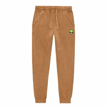 Dalix Mens Alien Midweight Fleece Washed Jogger Pant