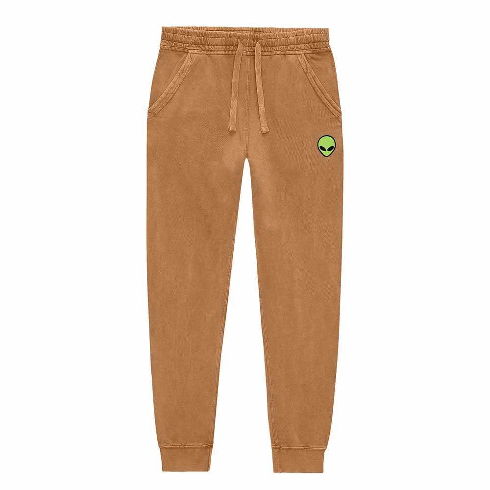 Dalix Mens Alien Midweight Fleece Washed Jogger Pant