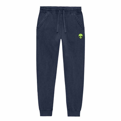 Dalix Mens Alien Midweight Fleece Washed Jogger Pant