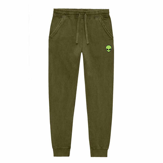 Dalix Mens Alien Midweight Fleece Washed Jogger Pant