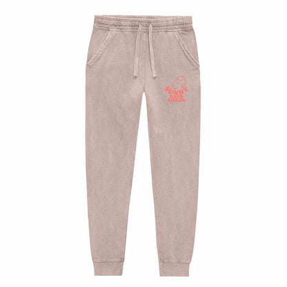 Dalix Womens Sunny Days Ghost Washed Jogger Pant