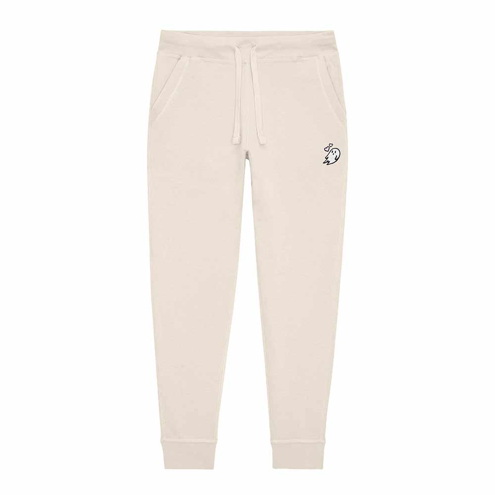 Dalix Womens Heartly Ghost Midweight Fleece Jogger Pant