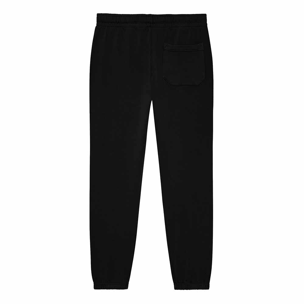 Dalix Butterfly Embroidered Sweatpant Soft Fleece Relaxed Fit Lounge Womens in Black 2XL XX-Large