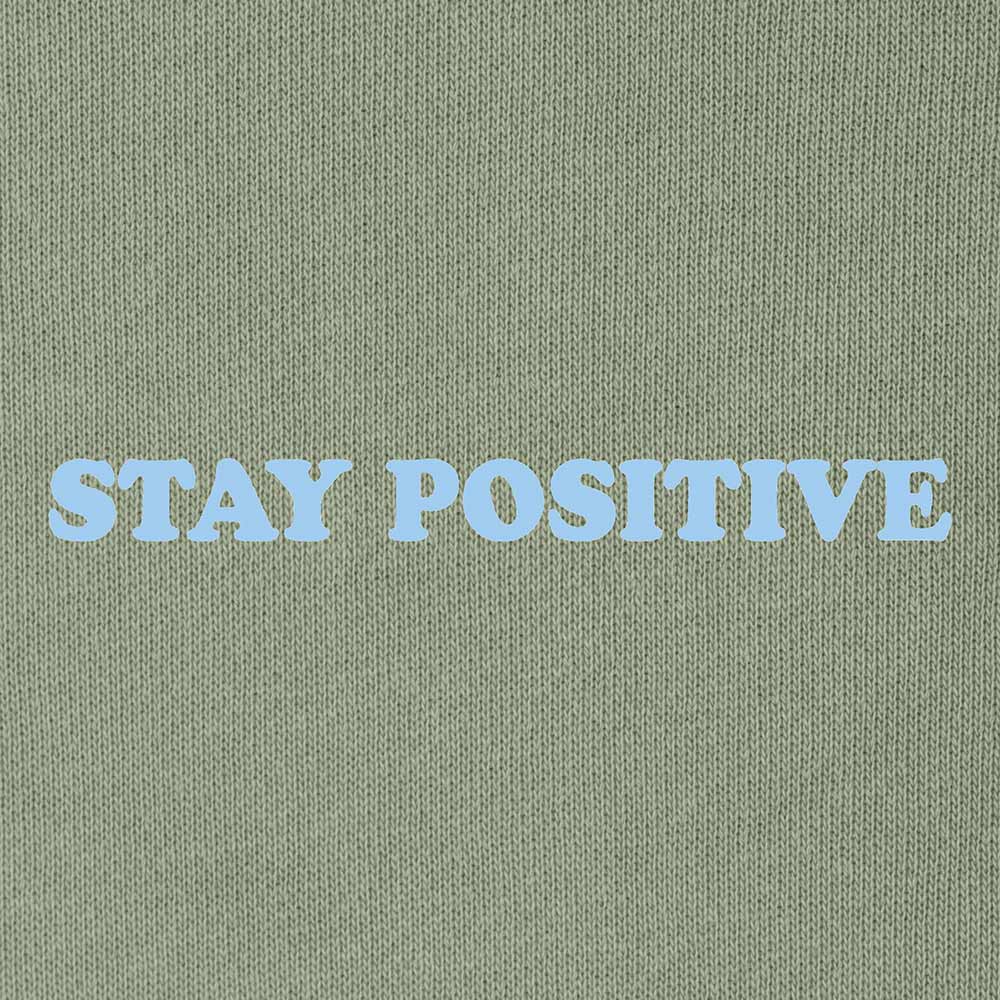 Dalix Stay Positive Ghost Sweatpant Soft Fleece Relaxed Fit Lounge Womens