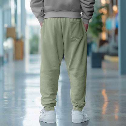 Dalix Stay Positive Ghost Sweatpant Soft Fleece Relaxed Fit Lounge Womens