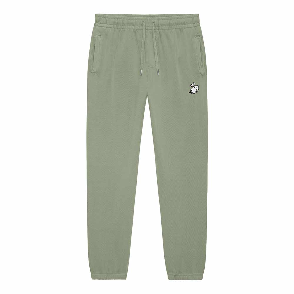 Dalix Womens Heartly Ghost Heavy Weight Fleece Sweatpant