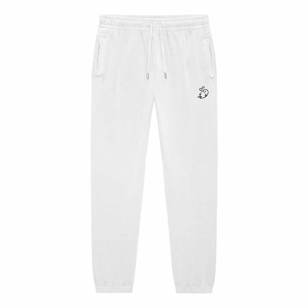 Dalix Womens Heartly Ghost Heavy Weight Fleece Sweatpant