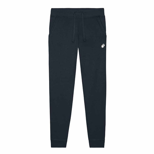 Dalix Ghost Mode Embroidered Jogger Pant Soft Fleece Relaxed Fit Lounge Mens in Navy Blue S Small
