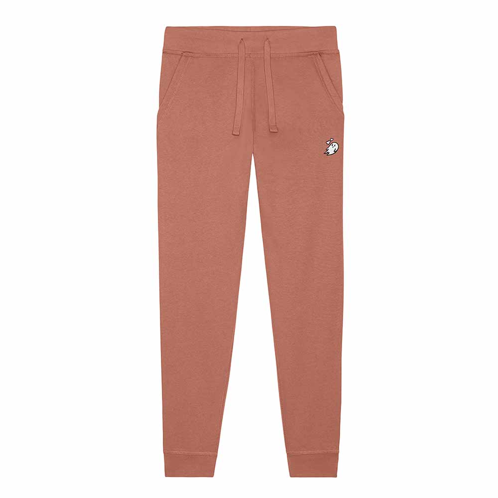 Dalix Womens Heartly Ghost Midweight Fleece Jogger Pant