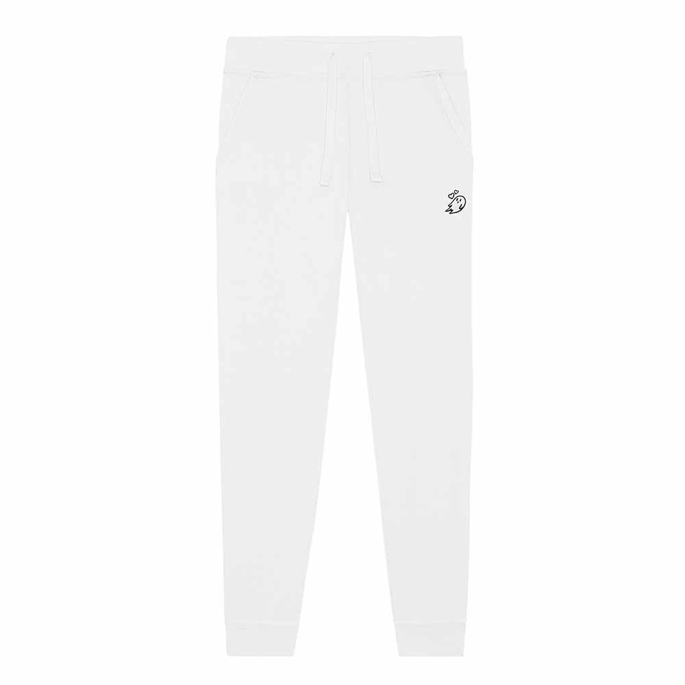 Dalix Womens Heartly Ghost Midweight Fleece Jogger Pant