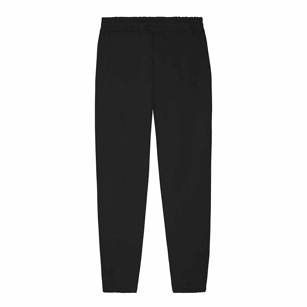 Dalix Ghost Embroidered Sweatpant Heavy Weight Fleece Relaxed Fit Lounge Mens in Black S Small