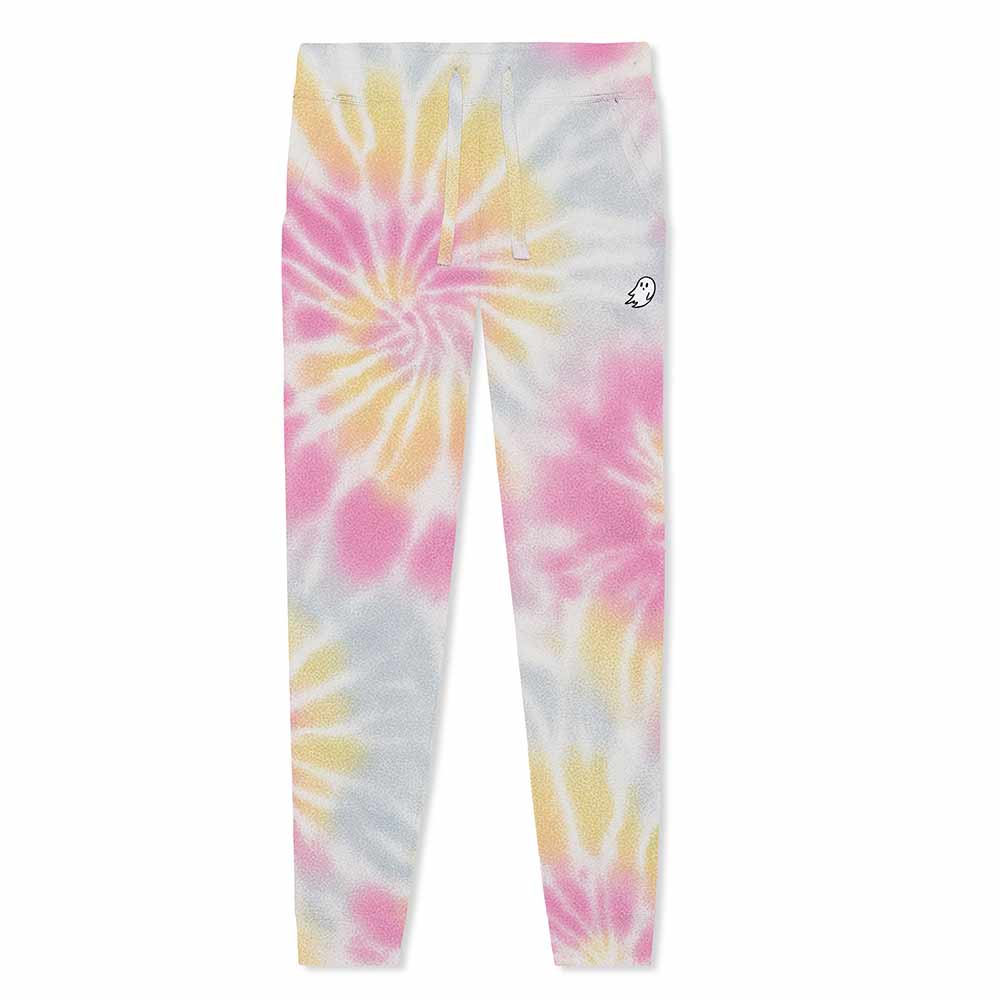 Dalix Mens Ghost Tie Dye Fleece Jogger Pant