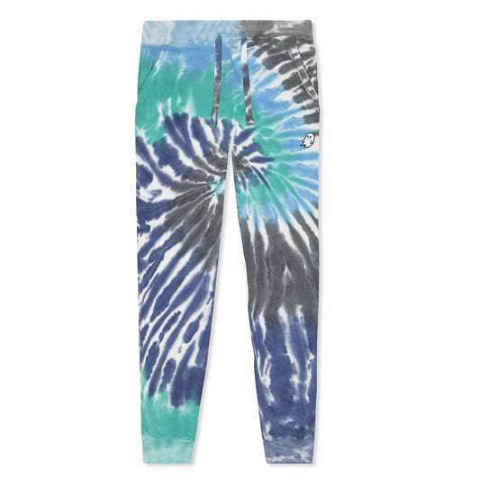 Dalix Mens Ghost Tie Dye Fleece Jogger Pant