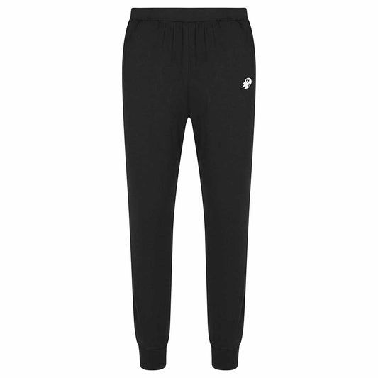 Dalix Mens Ghost Jogger Pants Mid Rise Hidden Drawcords Slant Pockets Casual Athletic Sweatpants in Black S Small