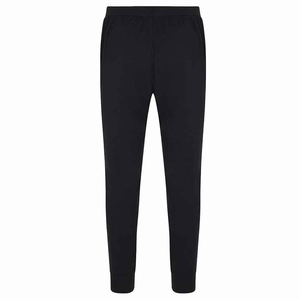 Dalix Mens Ghost Jogger Pants Mid Rise Hidden Drawcords Slant Pockets Casual Athletic Sweatpants in Black S Small