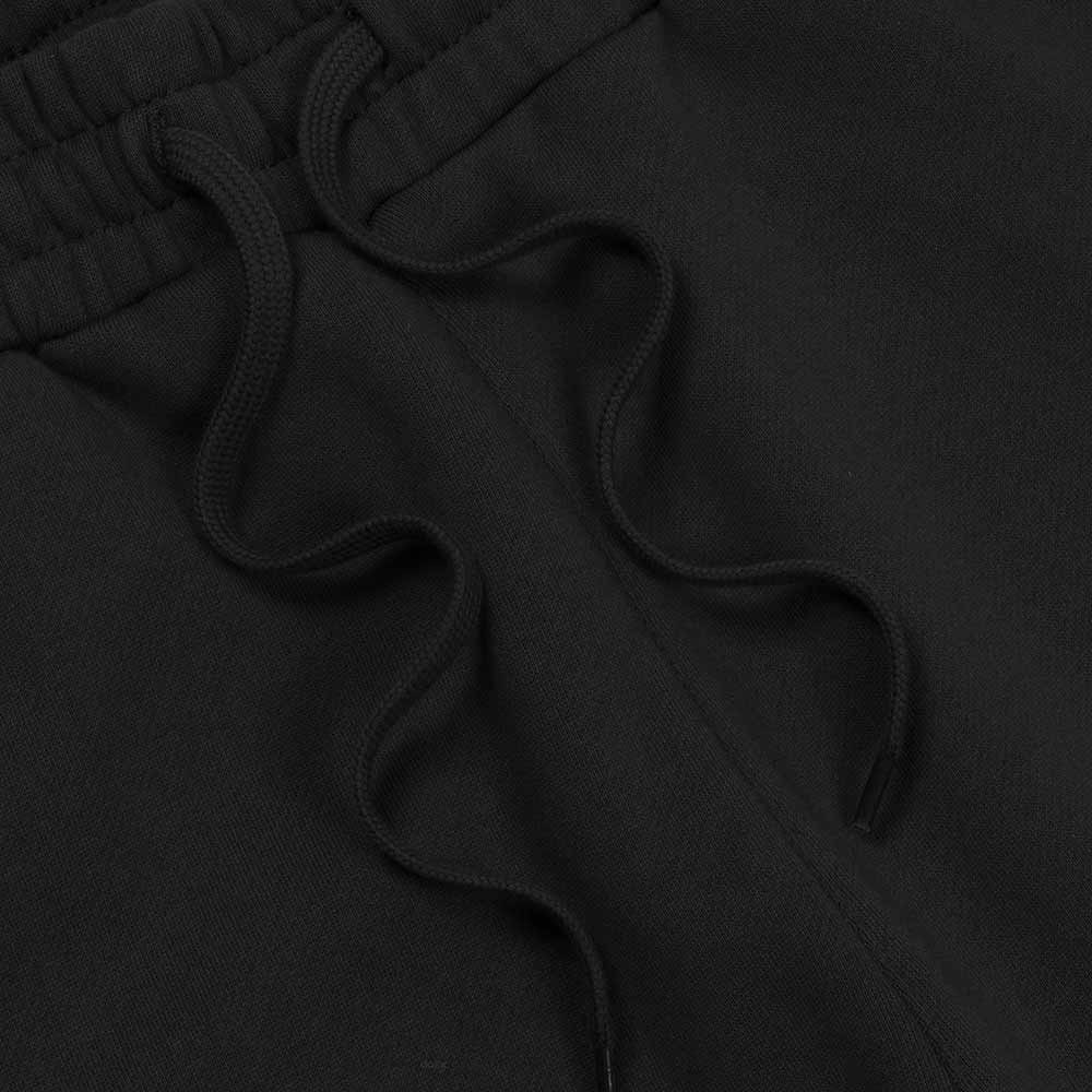 Dalix Astronaut Regular Midweight Fleece Track Pants with Elastic Waist and Cuffs Mens in Black S Small