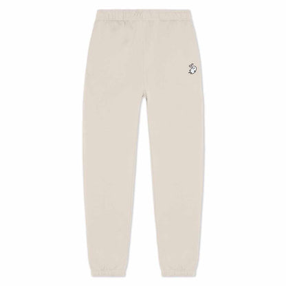 Dalix Heartly Ghost Midweight Relaxed Fleece Track Pants