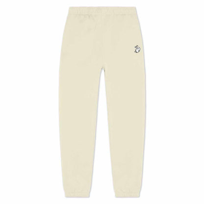 Dalix Heartly Ghost Midweight Relaxed Fleece Track Pants