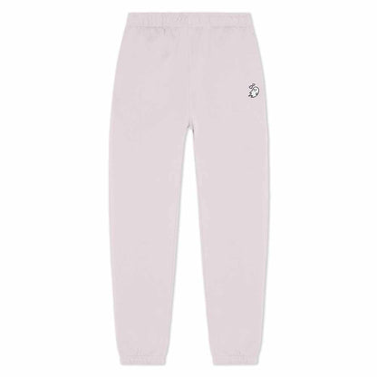 Dalix Heartly Ghost Midweight Relaxed Fleece Track Pants