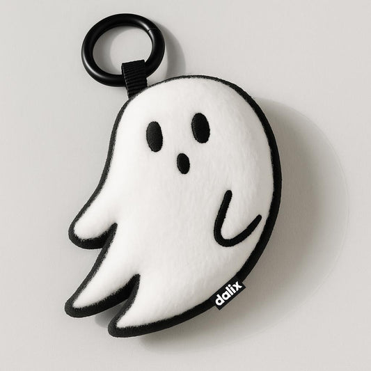 Dalix Ghost Plush Keychain