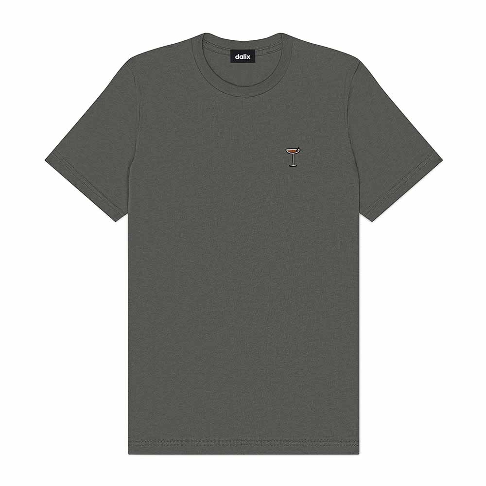 Dalix Mens Coffee Martini Midweight Tee