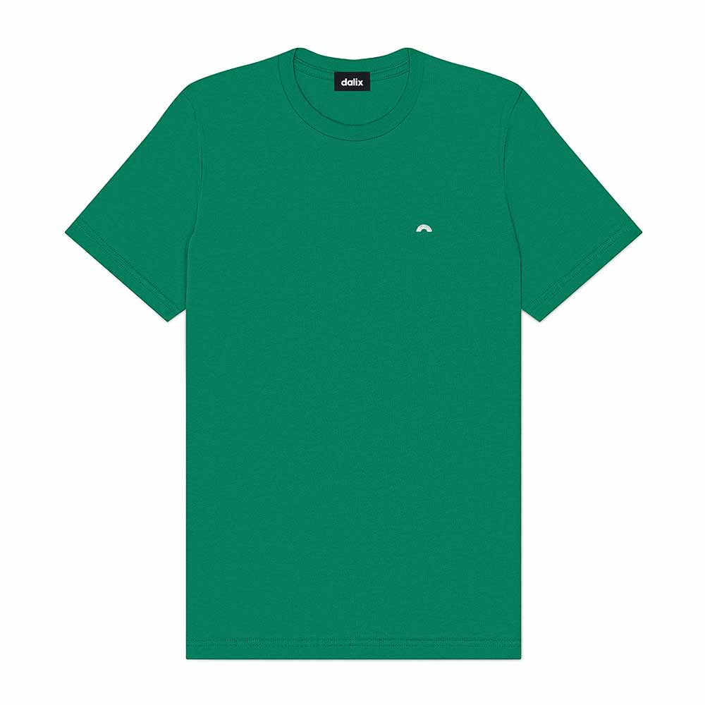 Dalix Lil Rainbow Cotton Tee Short Sleeve Soft Jersey Shirt Mens in Kelly Green 2XL XX-Large