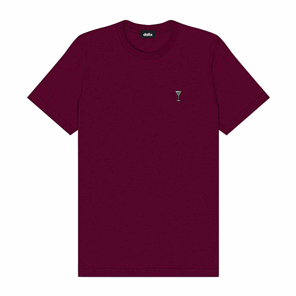 Dalix Mens Martini Cotton Tee