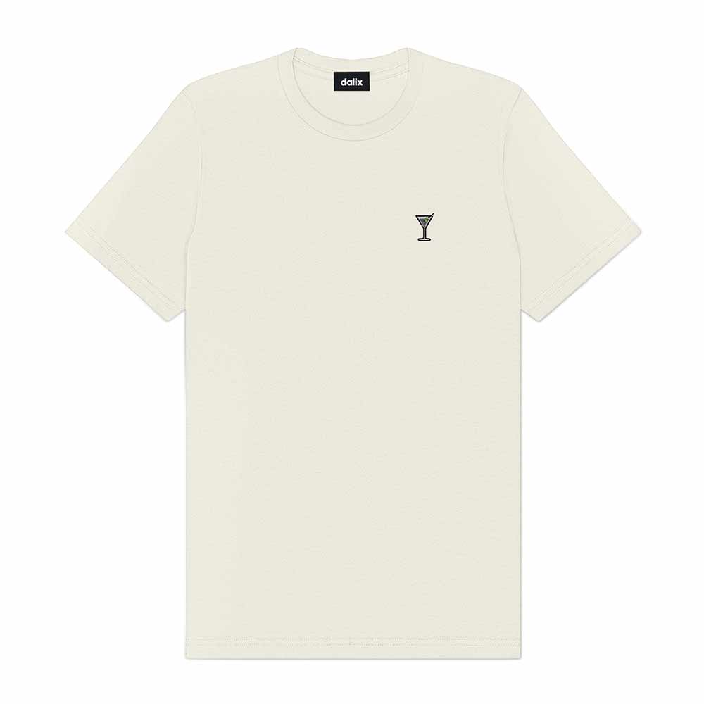 Dalix Mens Martini Cotton Tee