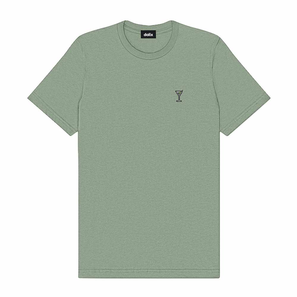 Dalix Mens Martini Cotton Tee