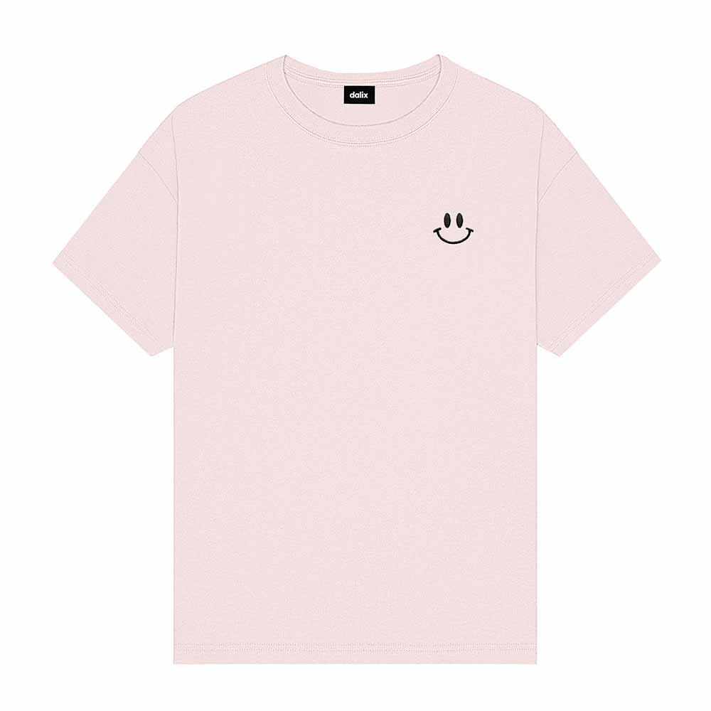 Dalix Smile Face Relaxed Tee