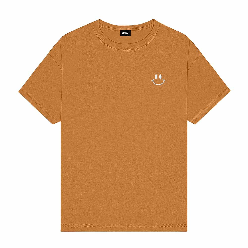 Dalix Smile Face Relaxed Tee