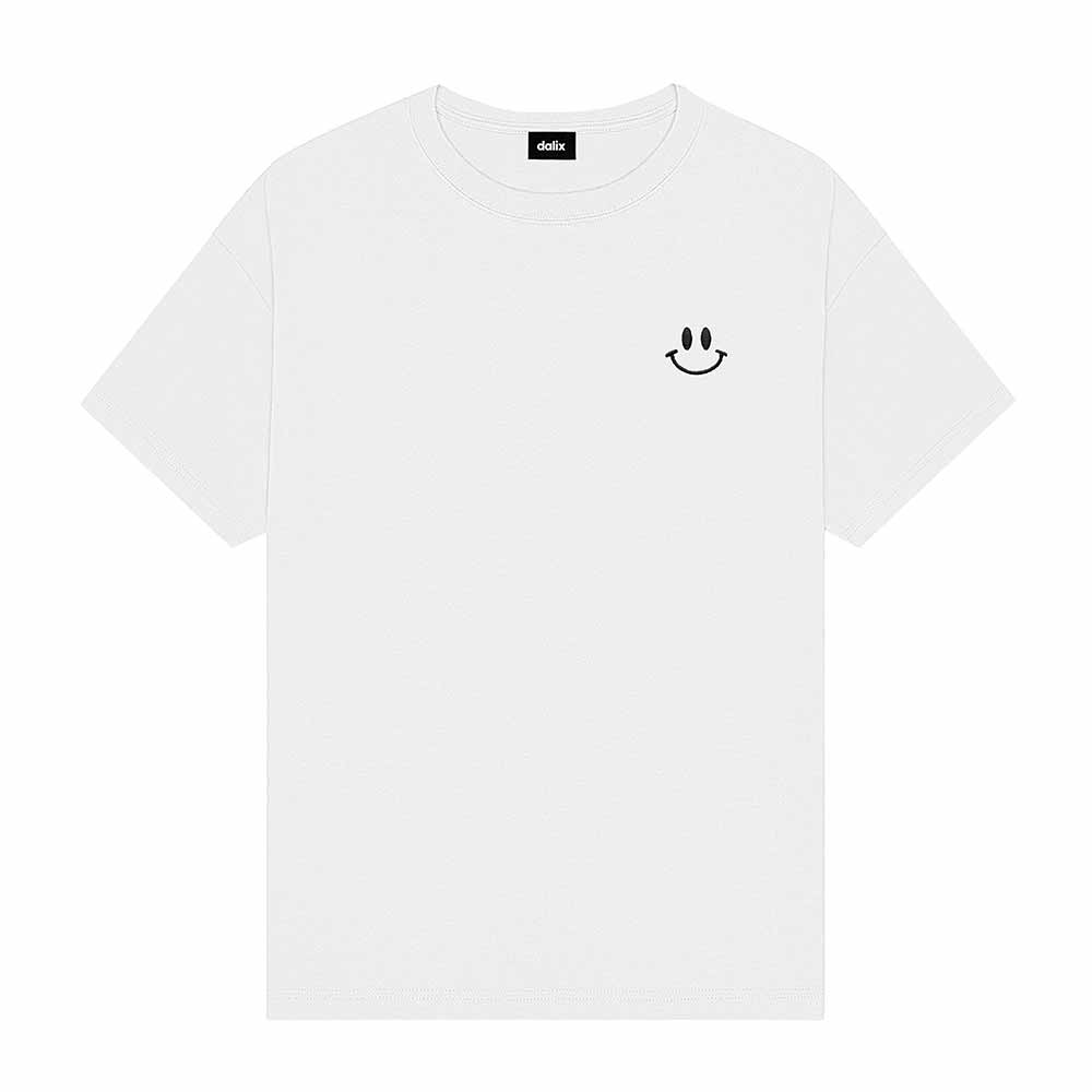 Dalix Smile Face Relaxed Tee