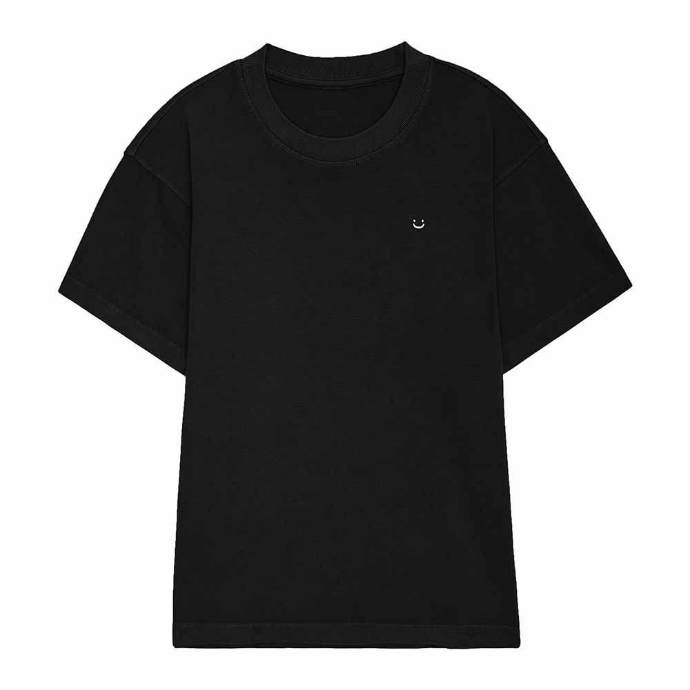 Dalix Mens Lil Smile Heavyweight Pigment Dye Tee