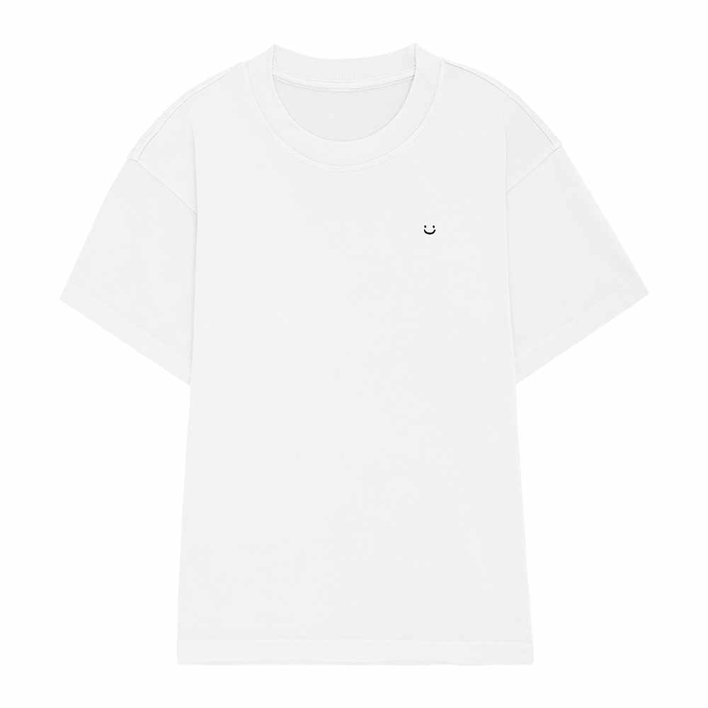 Dalix Mens Lil Smile Heavyweight Pigment Dye Tee