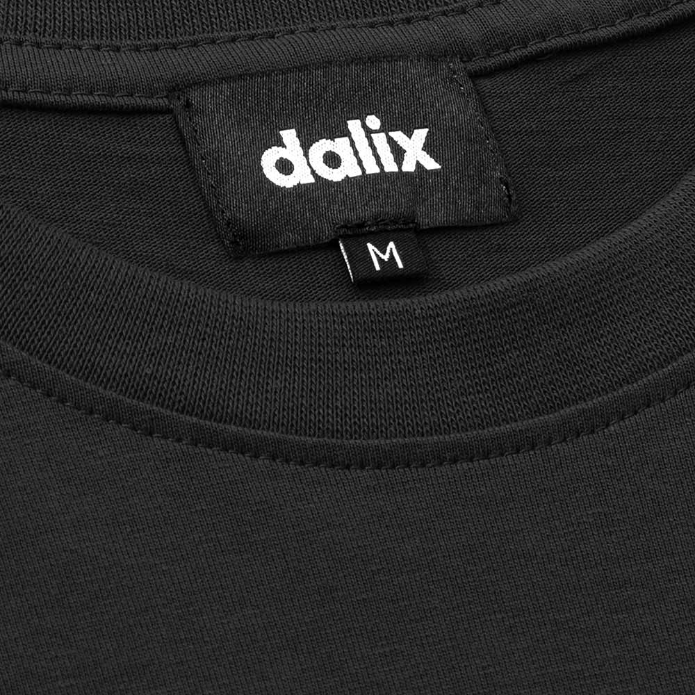 Dalix Alien Heavyweight Soft Tee Short Sleeve Cotton Shirt Mens in Black 2XL XX-Large