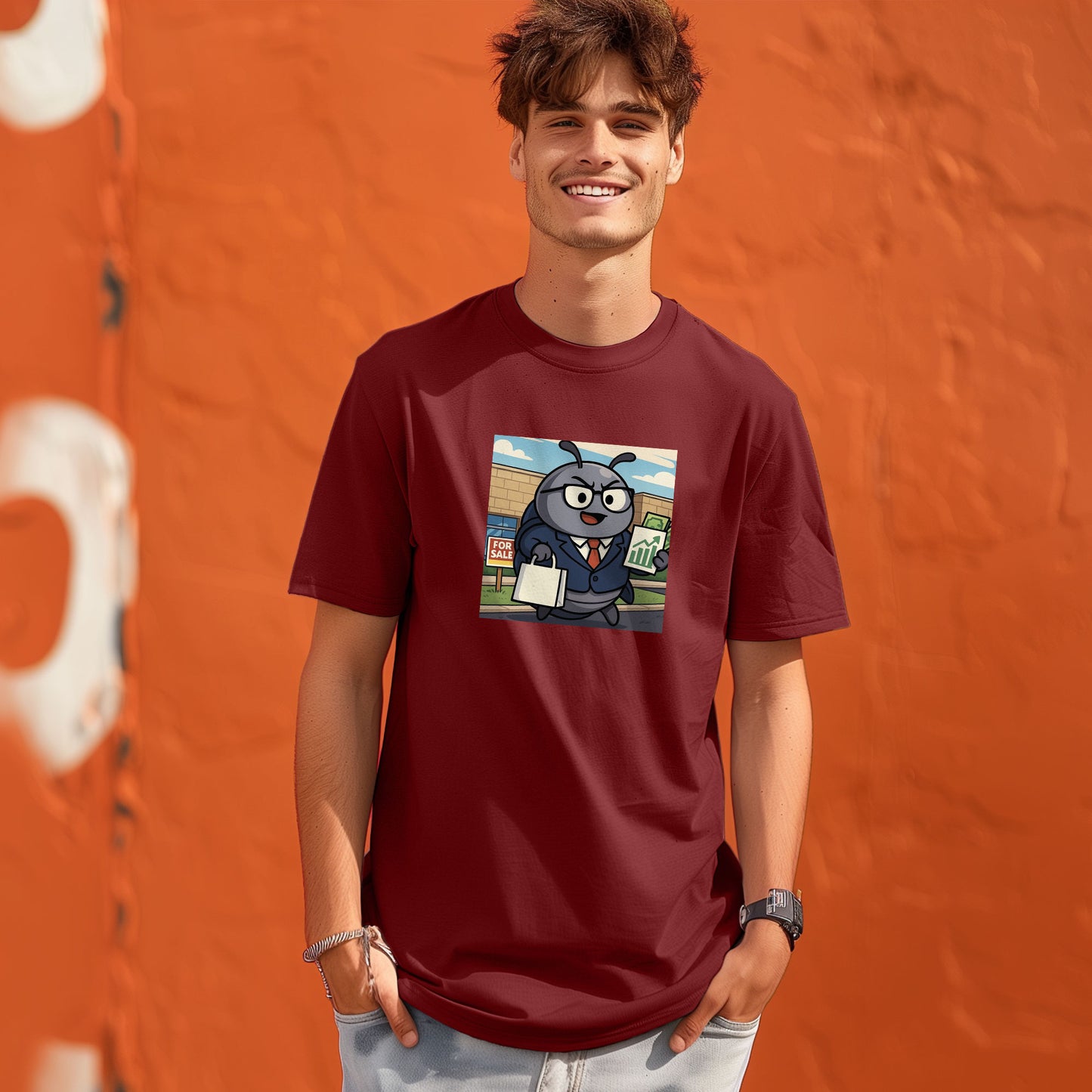 Dalix Mens Roly Koly Tee