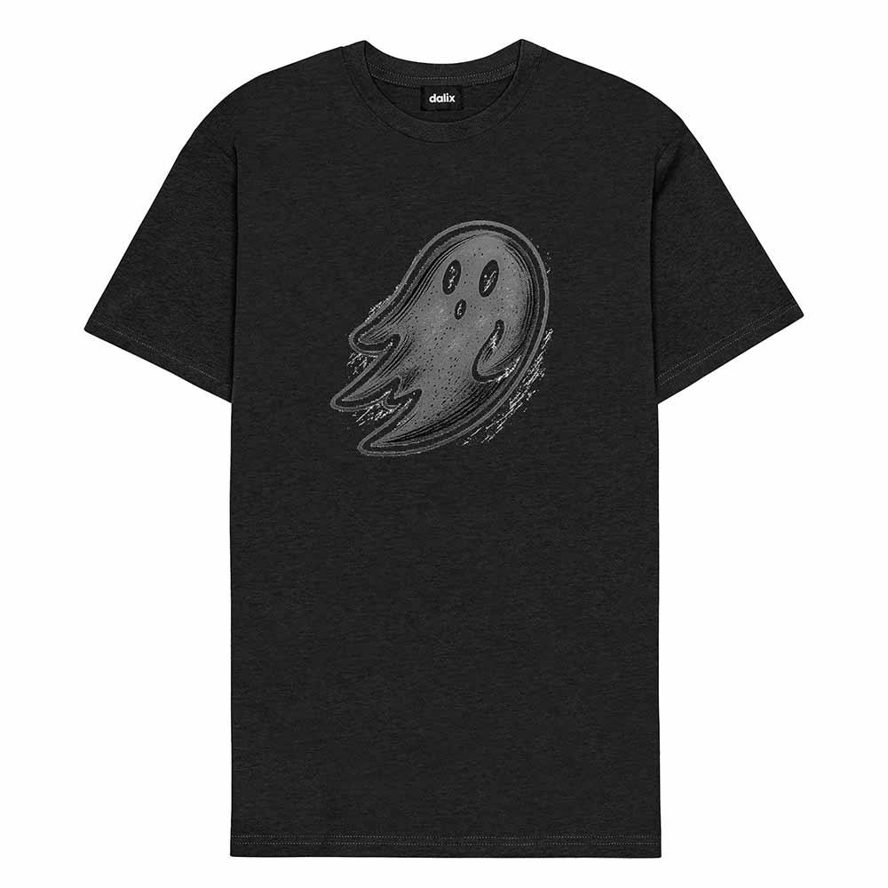 Dalix Distressed Ghost Tee Short Sleeve Cotton T Shirt Summer Mens