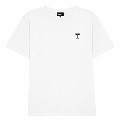 Dalix Mens Coffee Martini Midweight Garment Dye Tee