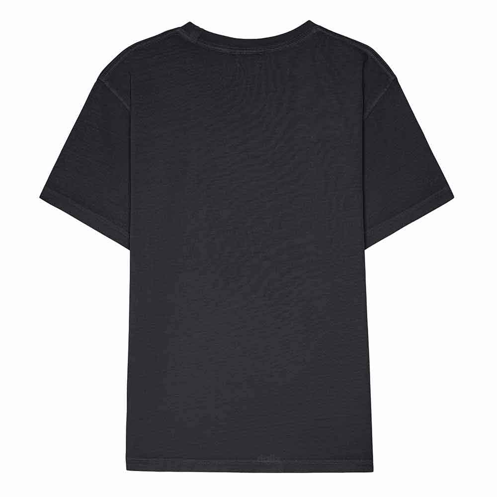 Dalix Lil Bolt Midweight Garment Dye Soft Tee Short Sleeve Cotton Shirt Mens in Black 2XL XX-Large