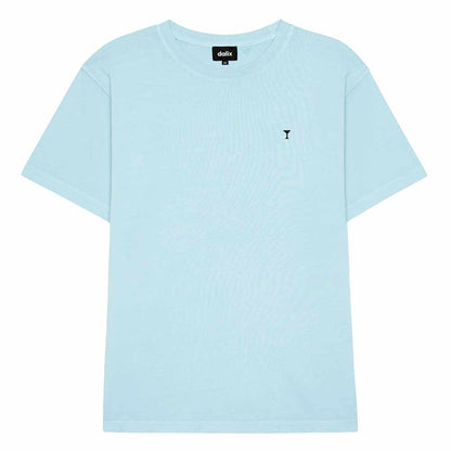 Dalix Mens Lil Martini Midweight Garment Dye Tee