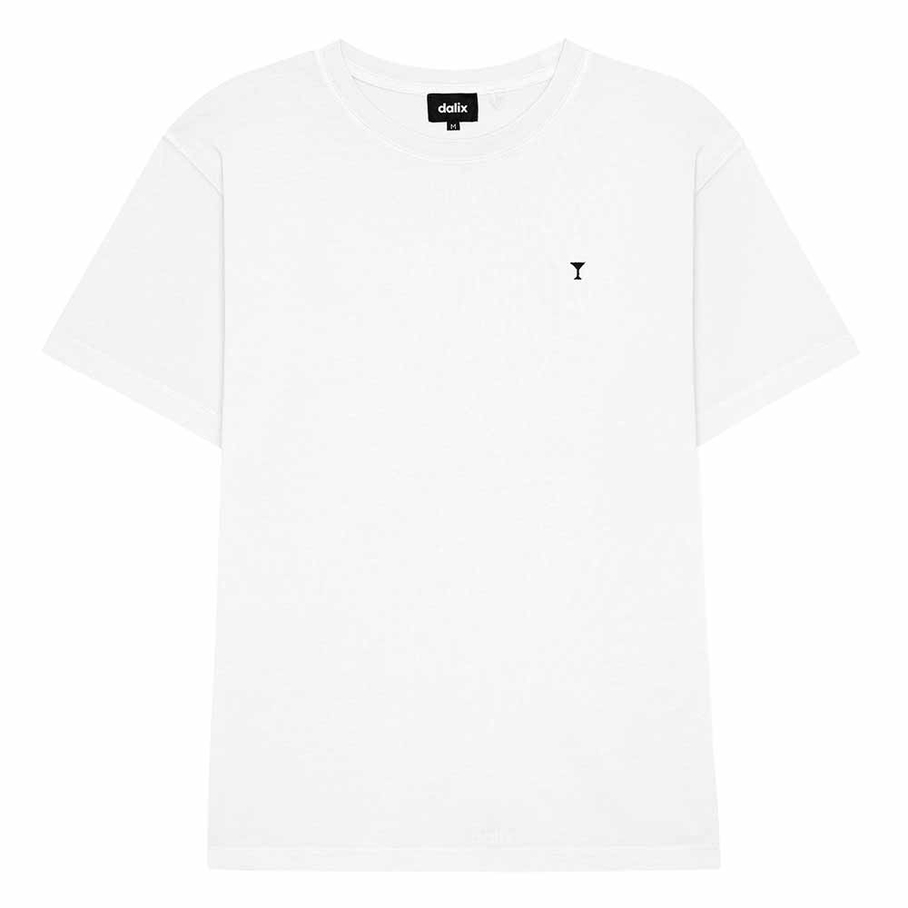 Dalix Mens Lil Martini Midweight Garment Dye Tee