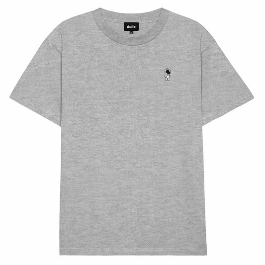 Dalix Mens Astronaut Heavy Weight Cotton Tee