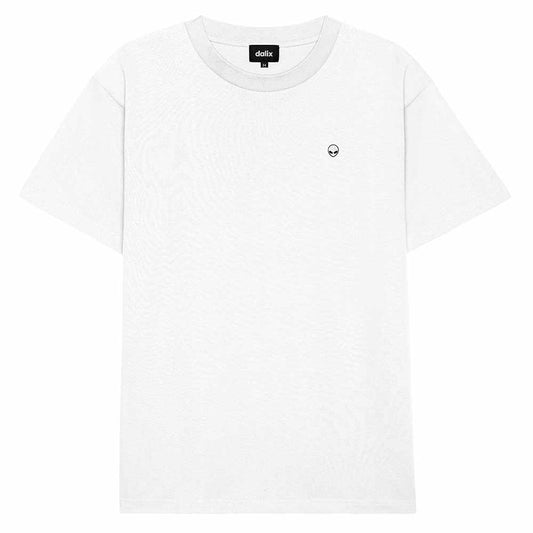 Dalix Mens Lil Alien Heavy Weight Cotton Tee