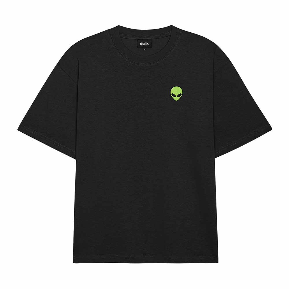 Dalix Mens Alien Heavyweight Relaxed Tee