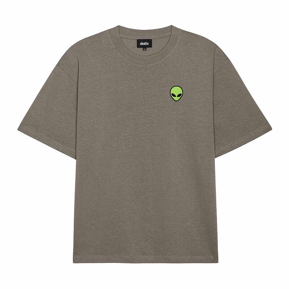 Dalix Mens Alien Heavyweight Relaxed Tee