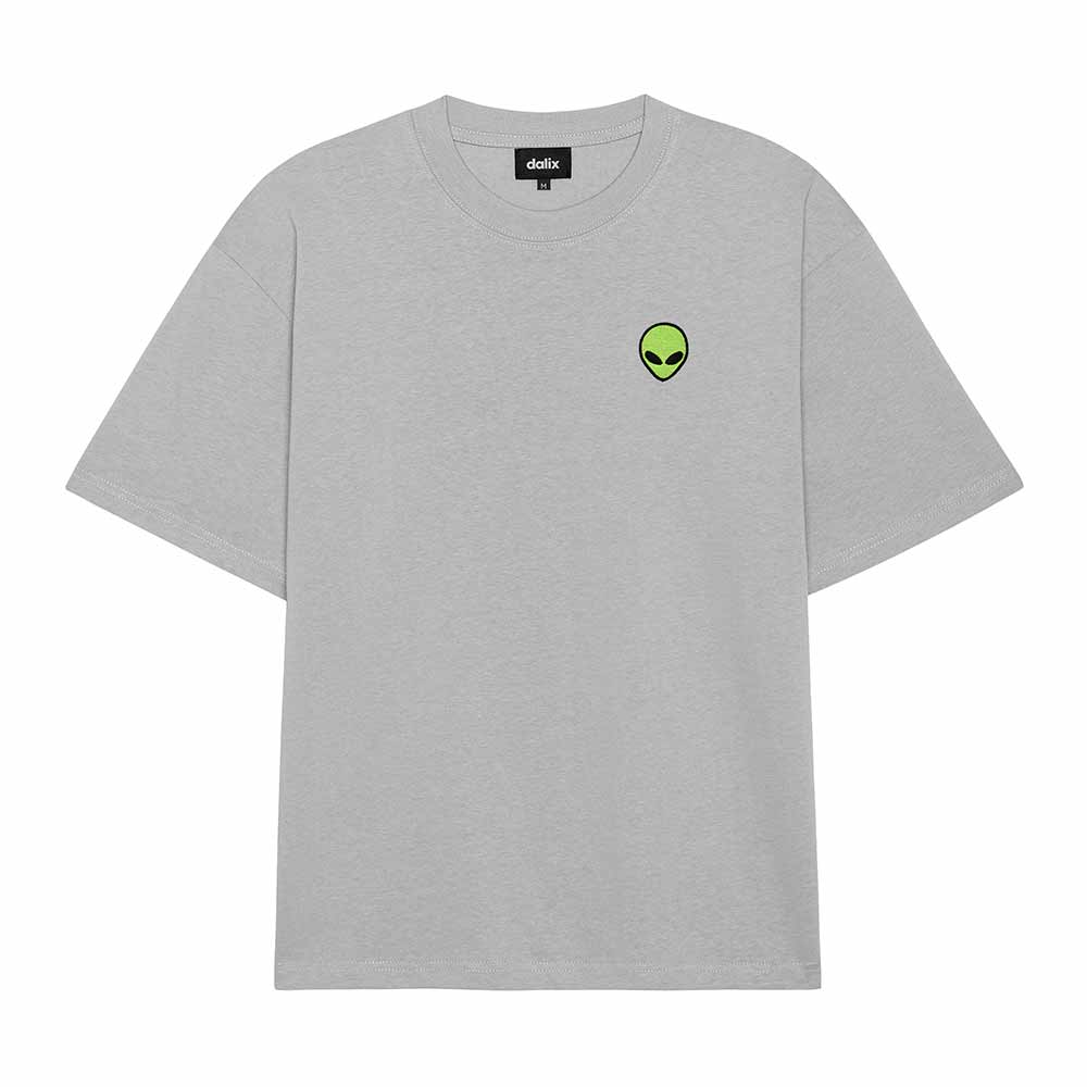 Dalix Mens Alien Heavyweight Relaxed Tee
