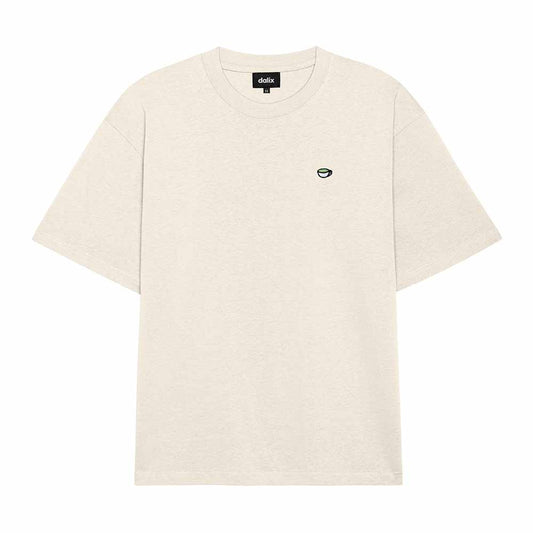 Dalix Mens Lil Matcha Heavy Weight Cotton Tee